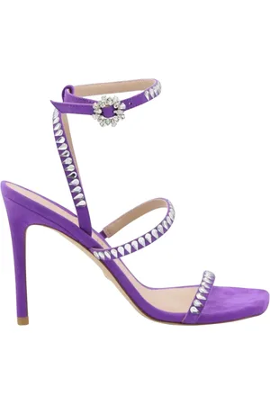 Stuart Weitzman Dames, Schoenen, Paars, Maat: 37 1/2 EU Suède