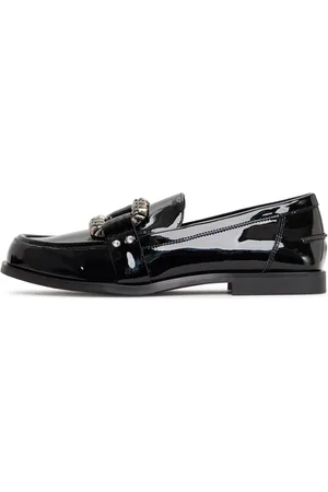 CESARE GASPARI Dames, Schoenen, Zwart, Maat: 41 EU Leer