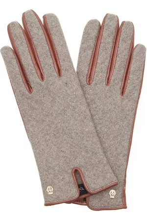 ROECKL Dames, Accessoires, Bruin, Maat: 7 1/2 IN