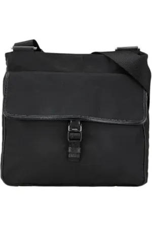 Prada Dames, Pre-owned, Zwart, Maat: ONE Size Nylon