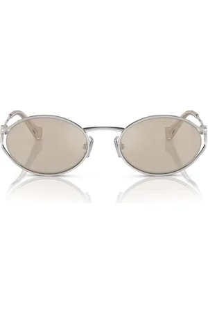Miu Miu Dames, Accessoires, Grijs, Maat: 54 MM