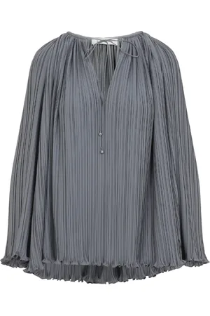 Lanvin Dames, Blouses & Shirts, Grijs, Maat: S Poliester
