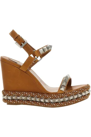 Christian Louboutin Dames, Schoenen, Bruin, Maat: 41 EU