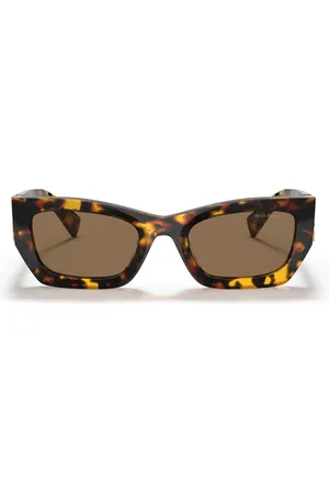 Miu Miu Dames, Accessoires, Bruin, Maat: 53 MM