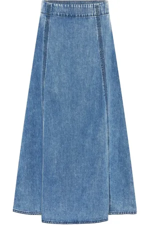 Bruuns Bazaar Dames, Rokken, Blauw, Maat: XL Denim