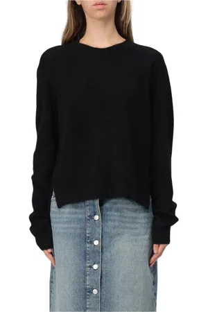 Isabel Marant Dames, Truien, Zwart, Maat: S Kasjmier