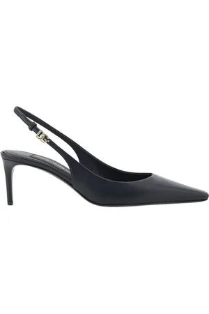 Dolce & Gabbana Dames, Schoenen, Zwart, Maat: 38 1/2 EU Leer