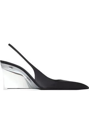 Saint Laurent Dames, Schoenen, Zwart, Maat: 38 1/2 EU