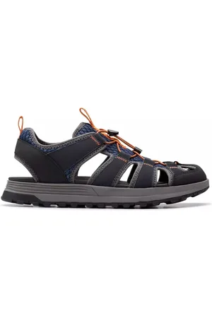 Clarks Heren, Schoenen, Blauw, Maat: 44 1/2 EU