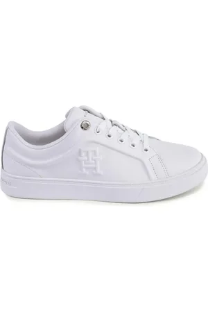 Tommy Hilfiger Dames, Schoenen, Wit, Maat: 37 EU Leer