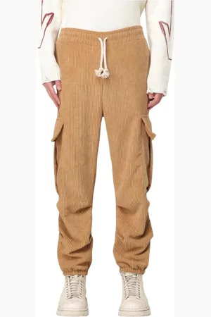 DISCLAIMER Heren, Broeken, Bruin, Maat: S Corduroy