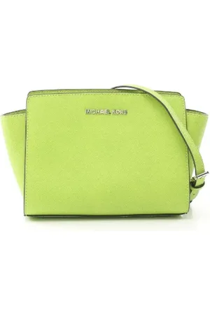 Michael Kors Dames, Pre-owned, Groen, Maat: ONE Size Leer