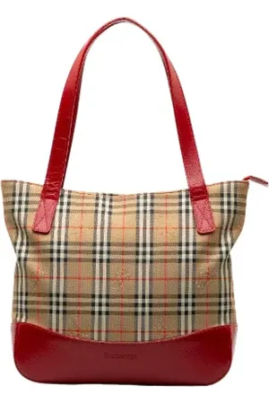 Burberry Dames, Pre-owned, , Maat: ONE Size Leer