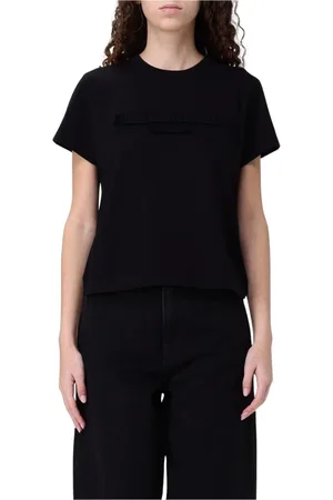 Alexander Wang Dames, Tops, Zwart, Maat: S Katoen