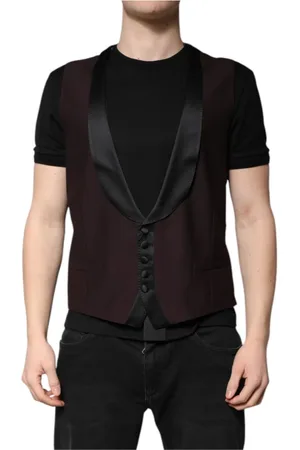 Dolce & Gabbana Heren, Jassen, Bruin, Maat: XL Wol