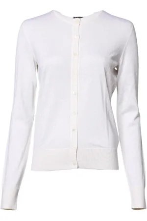 Dolce & Gabbana Dames, Truien, Wit, Maat: S Kasjmier