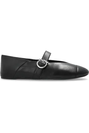 Salvatore Ferragamo Dames, Schoenen, Zwart, Maat: 36 1/2 EU Leer