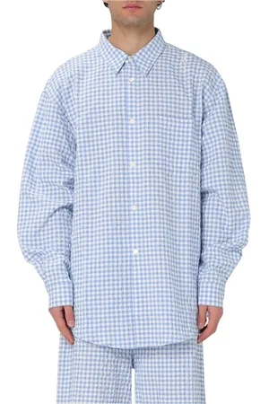 Marni Heren, Overhemden, Blauw, Maat: XL Katoen