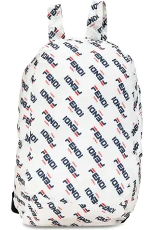 Fendi Dames, Pre-owned, Wit, Maat: ONE Size Nylon