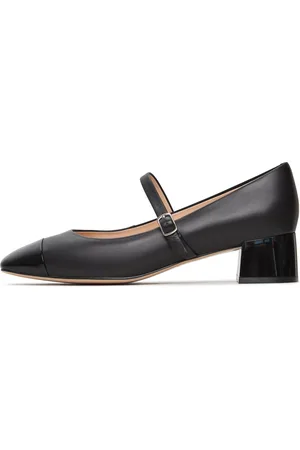 CESARE GASPARI Dames, Schoenen, Zwart, Maat: 40 EU Leer