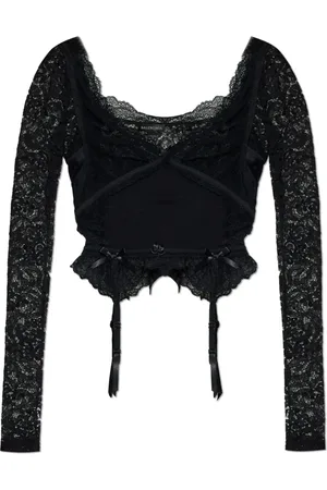 Balenciaga Dames, Blouses & Shirts, Zwart, Maat: XS