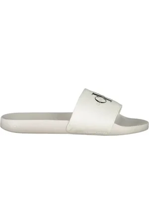 Calvin Klein Heren, Schoenen, Wit, Maat: 42 EU Poliester
