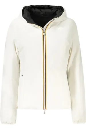 K-Way Dames, Jassen, Wit, Maat: L Nylon