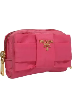 Prada Dames, Pre-owned, Roze, Maat: ONE Size Nylon