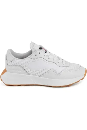 Tommy Hilfiger Dames, Schoenen, Wit, Maat: 39 EU Leer