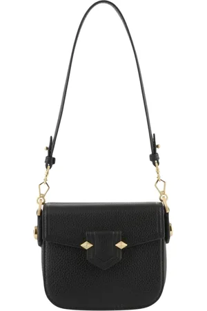 Pourchet Paris Dames, Tassen, Zwart, Maat: ONE Size Leer