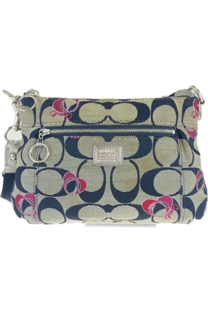 Coach Dames, Pre-owned, Zwart, Maat: ONE Size Tweed