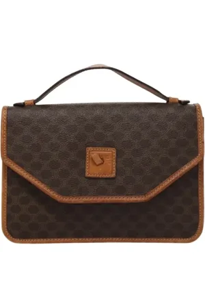 Céline Dames, Pre-owned, Bruin, Maat: ONE Size Leer