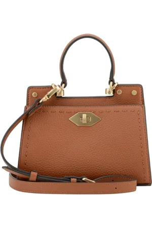 Pourchet Paris Dames, Tassen, Bruin, Maat: ONE Size Leer