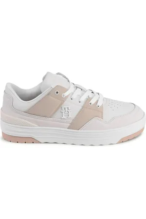 Tommy Hilfiger Dames, Schoenen, Wit, Maat: 39 EU Leer