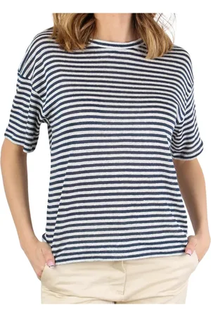 Max Mara Dames, Tops, Wit, Maat: M Linnen