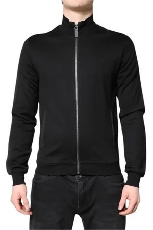 Dolce & Gabbana Heren, Sweatshirts & Hoodies, Zwart, Maat: M Katoen