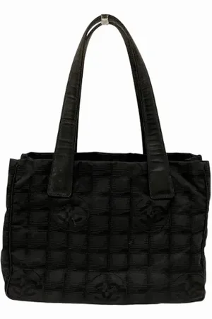 CHANEL Dames, Pre-owned, Zwart, Maat: ONE Size Nylon