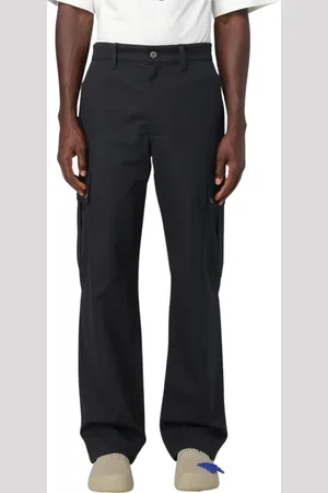 Burberry Heren, Broeken, Zwart, Maat: S