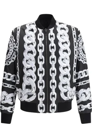 VERSACE Heren, Jassen, Veelkleurig, Maat: S