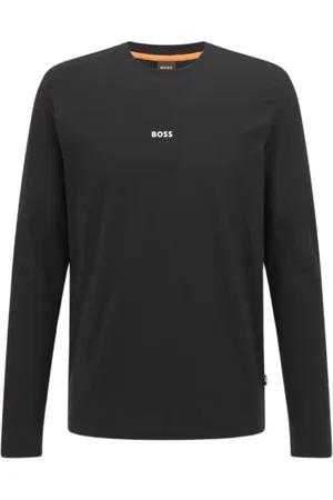 HUGO BOSS Heren, Tops, Zwart, Maat: S Katoen