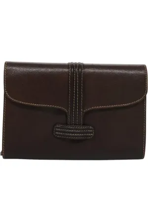 Bally Dames, Pre-owned, Bruin, Maat: ONE Size Leer