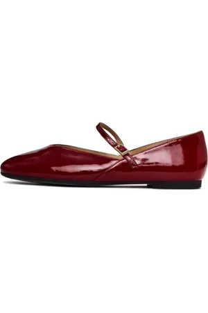 CESARE GASPARI Dames, Schoenen, Rood, Maat: 36 EU Leer