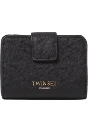 Twin-Set Dames, Accessoires, Zwart, Maat: ONE Size Leer