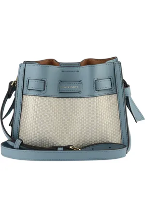 Pourchet Paris Dames, Tassen, Blauw, Maat: ONE Size Leer