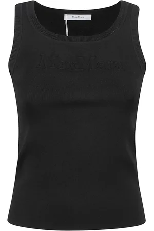 Max Mara Dames, Tops, Zwart, Maat: XS Viscose