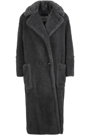 Max Mara Dames, Mantels, Grijs, Maat: XS Zijde