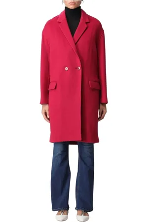 Isabel Marant Dames, Mantels, Roze, Maat: S Wol
