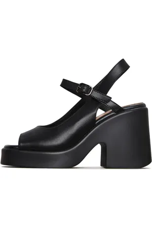 CESARE GASPARI Dames, Schoenen, Zwart, Maat: 39 EU Leer