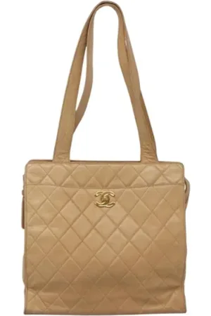 CHANEL Dames, Pre-owned, , Maat: ONE Size Leer