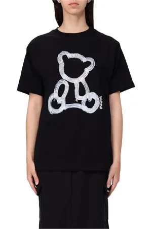 DISCLAIMER Dames, Tops, Zwart, Maat: XS Katoen